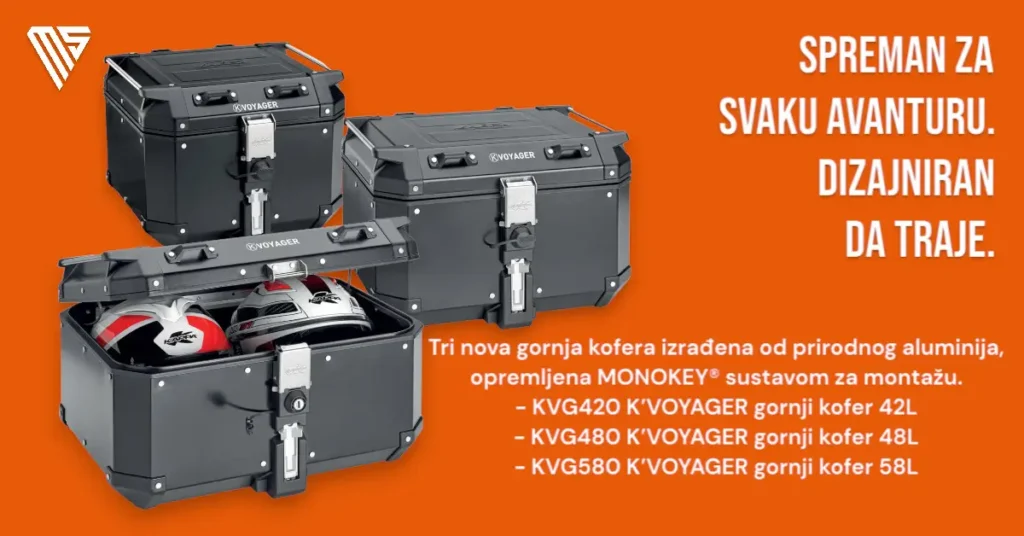 Kappa K'VOYAGER aluminijski koferi